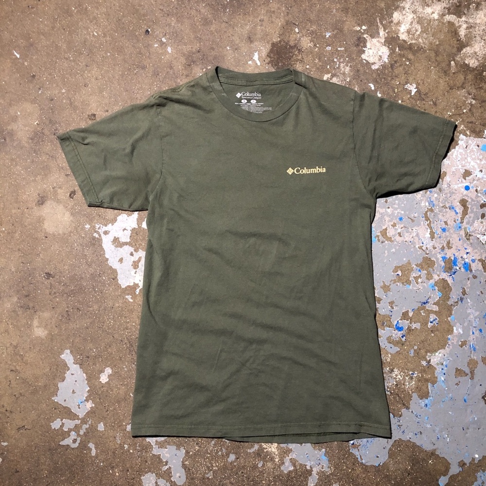 Columbia Green Short Sleeve Tee